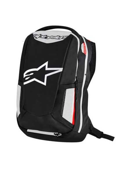 BOLSA ALPINESTARS CITY HUNTER BLACK / WHITE / RED