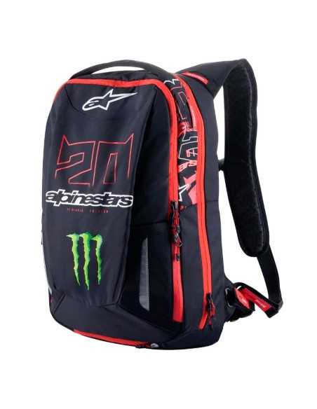 BOLSA ALPINESTARS FQ20 CITY HUNTER MONSTER BLACK / BRIGHT RED
