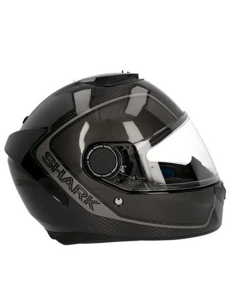 CASCO SHARK SPARTAN CARBON 1.2 SE PRIONA CARBON / ANTHRACITE / SILVER