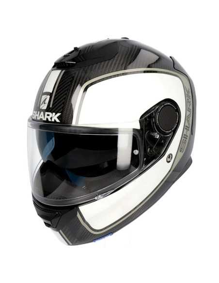 CASCO SHARK SPARTAN CARBON 1.2 SE PRIONA CARBON / WHITE / GOLD
