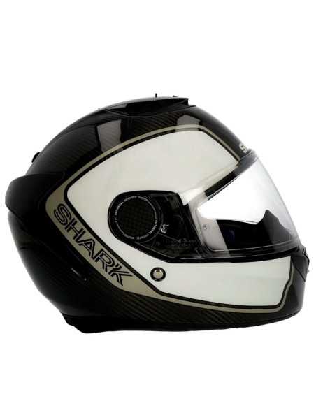 CASCO SHARK SPARTAN CARBON 1.2 SE PRIONA CARBON / WHITE / GOLD