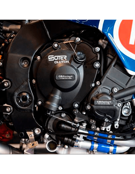 GB RACING Tapas de motor YAMAHA YZF-R1 2015-2023. EC-R1-2019-SET-GBR