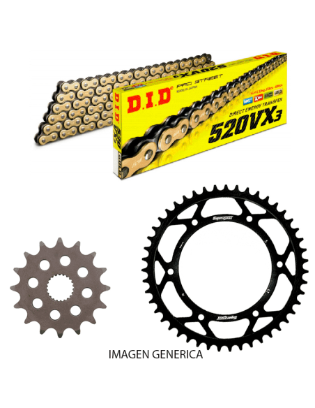 Kit de transmisión DID Super Reforzado para KAWASAKI Z800 13-16. K0658