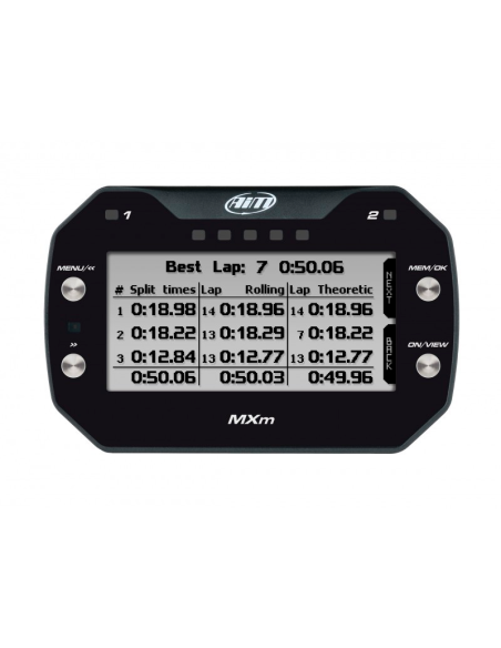 PANTALLA / DASHBOARD Display AiM MXM REF X87MXM000