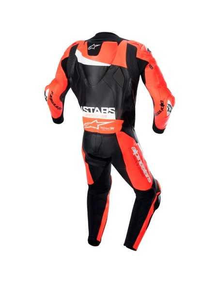 MONO ALPINESTARS GP PLUS V4 PROFESSIONAL BLACK / RED FLUO / WHITE