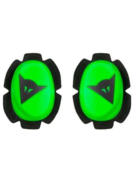 DESLIZADERAS DAINESE PISTA KNEE FLUO-GREEN / BLACK