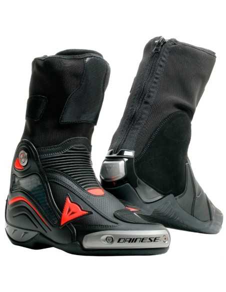 BOTAS DAINESE AXIAL D1 AIR BLACK / RED FLUO