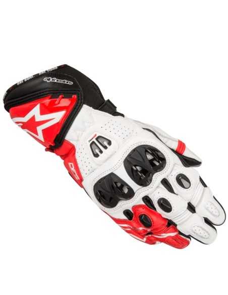 GUANTES ALPINESTARS GP PRO R2 BLACK / WHITE / RED