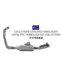 COLECTORES ARROW HOMOLOGADOS EN ACERO INOX. PARA APRILIA RS660 20-22
