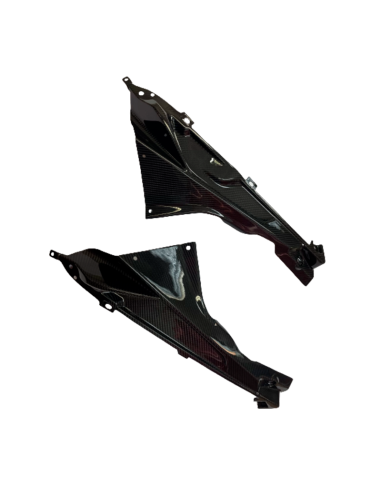 CARBON 2 RACE Paneles laterales relleno de aire de fibra de carbono BMW S 1000 RR 2009-2014