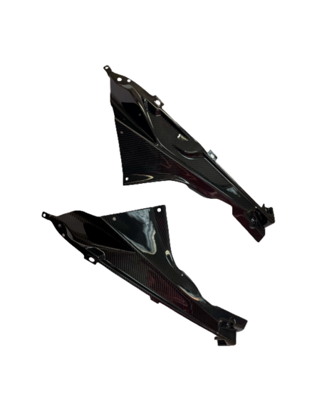 Paneles laterales CARBON 2 RACE relleno de aire de fibra de carbono BMW S 1000 RR 2009-2014