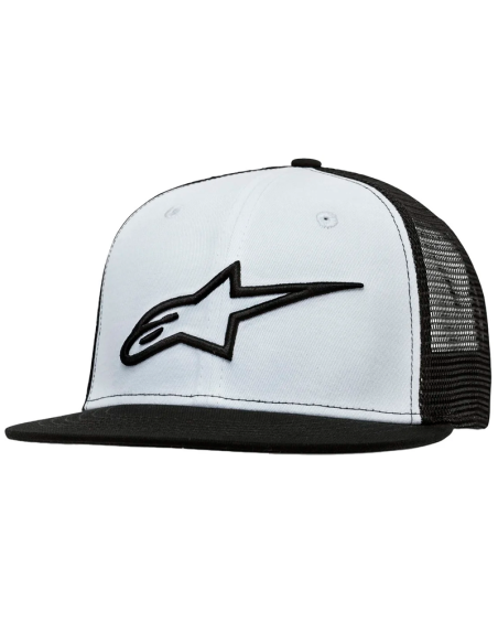 ALPINESTARS GORRA CORP TRUCKER WHITE / BLACK