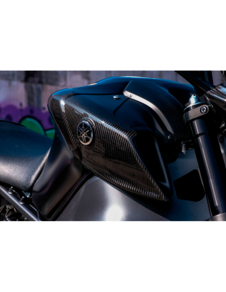 Cubiertas de toma de aire CARBON 2 RACE YAMAHA MT09 FZ09 2021-2023