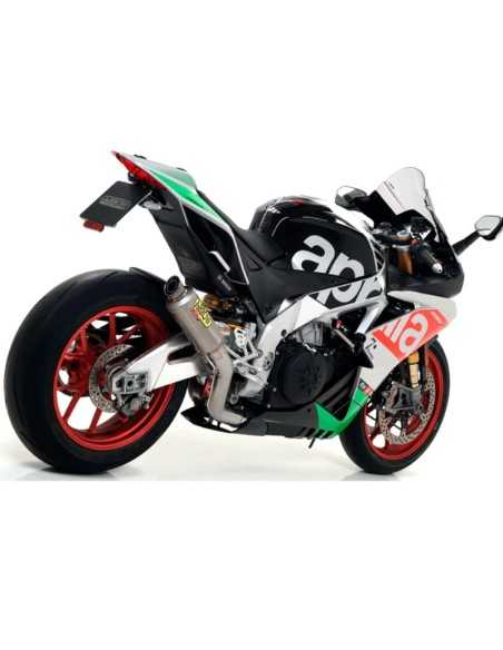 ESCAPE ARROW GP2 HOMOLOGADO EN TITANIO APRILIA RSV4 RR-RF