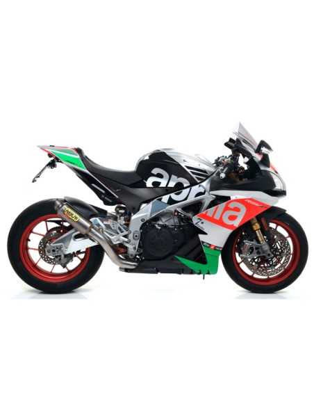 ESCAPE ARROW GP2 HOMOLOGADO EN TITANIO APRILIA RSV4 RR-RF