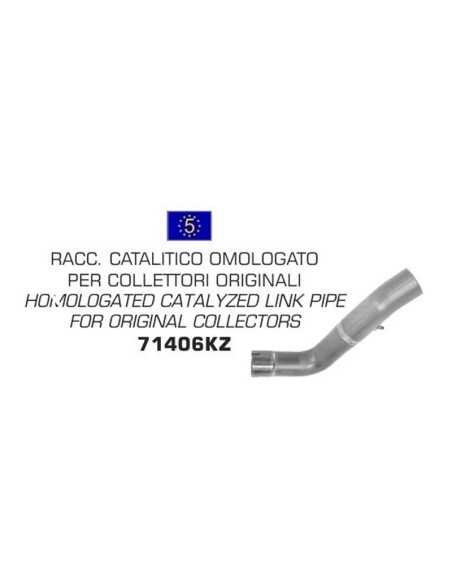 CONECTOR ARROW HOMOLOGADO PARA APRILIA RSV4 09-15 Y APRILIA TUONO V4R 11-15