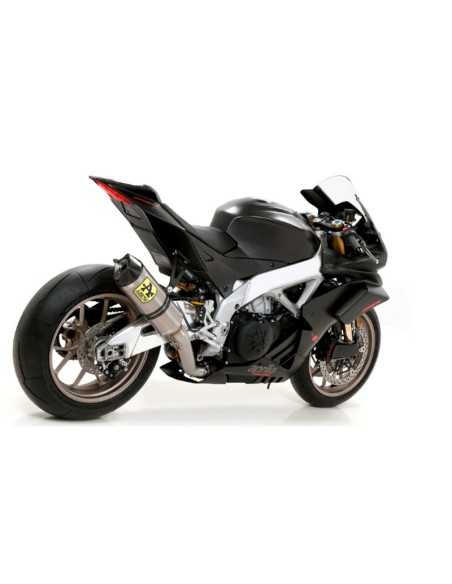 ESCAPE ARROW RACE-TECH HOMOLOGADO EN TITANIO PARA APRILIA RSV4 1100 FACTORY 19-20