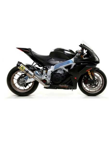 ESCAPE ARROW RACE-TECH HOMOLOGADO EN TITANIO PARA APRILIA RSV4 1100 FACTORY 19-20