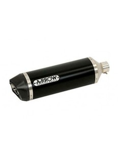 ESCAPE ARROW RACE-TECH HOMOLOGADO EN ALUMINIO NEGRO PARA APRILIA RSV4 1100 FACTORY 19-20