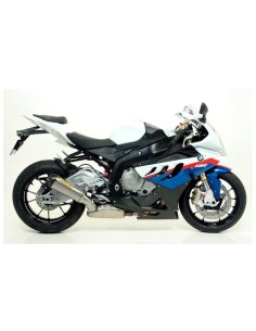 ESCAPE HOMOLOGADO ARROW WORKS PARA COLECTORES ORIGINALES EN TITANIO/CARBONO PARA BMW S 1000 RR 09-14
