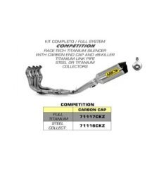 ESCAPE COMPLETO ARROW COMPETITION FULL TITANIO ALTO NO HOMOLOGADO PARA BMW S1000RR 09-14