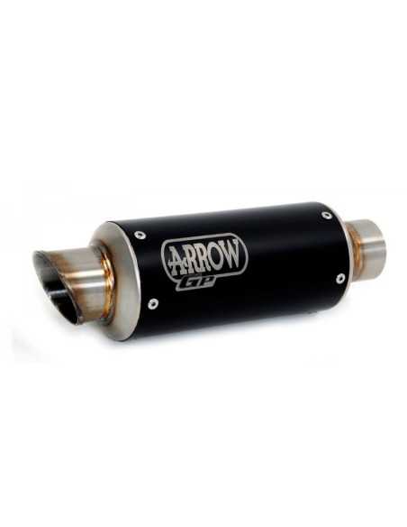 ESCAPE ARROW GP2 HOMOLOGADO EN ACERO INOX. NEGRO PARA BMW S1000RR 17-18