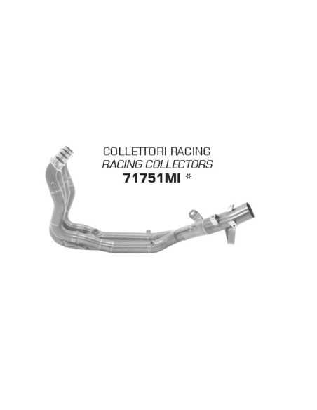 copy of ARROW TITANIUM "TRACK" SCHALLDÄMPFER EURO 5 ZUGELASSEN BMW S 1000 RR / R 2021-2022
