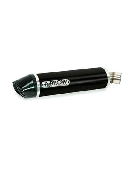 ESCAPE ARROW INDY-RACE HOMOLOGADO EN ALUMINIO NEGRO PARA HONDA CBR 600 RR 07-12