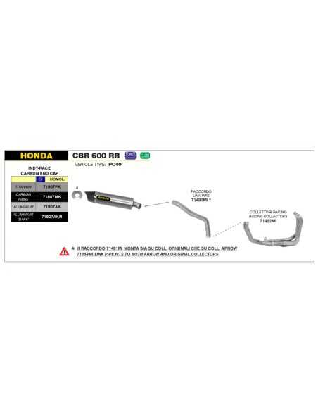 copy of ARROW TITANIUM "TRACK" SCHALLDÄMPFER EURO 5 ZUGELASSEN BMW S 1000 RR / R 2021-2022