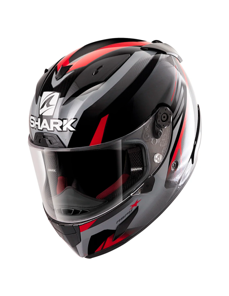 CASCO SHARK RACE-R PRO ASPY BLACK / ANTHRACITE / RED