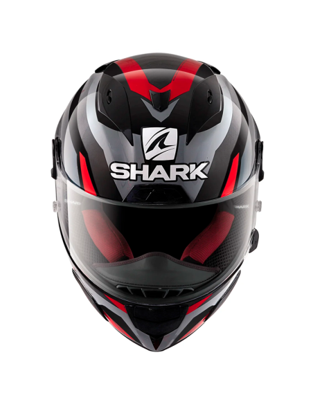CASCO SHARK RACE-R PRO ASPY BLACK / ANTHRACITE / RED