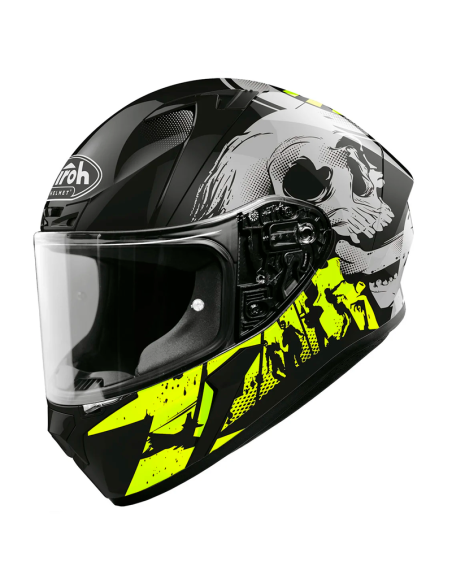 CASCO AIROH VALOR AKUNA YELLOW GLOSS