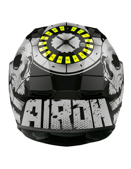 CASCO AIROH VALOR AKUNA YELLOW GLOSS