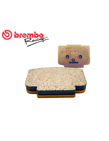 PASTILLA DE FRENO TRASERO PARA PINZAS BREMBO PARA X206101 / X206121