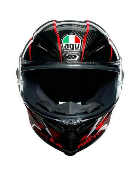 CASCO AGV PISTA GP RR E2206 PERFORMANCE CARBON / RED