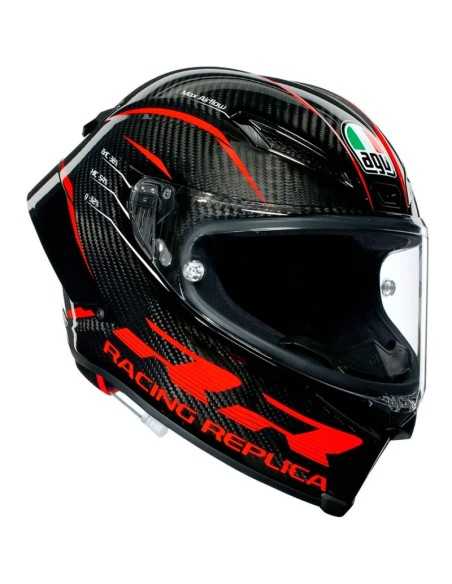 CASCO AGV PISTA GP RR E2206 PERFORMANCE CARBON / RED