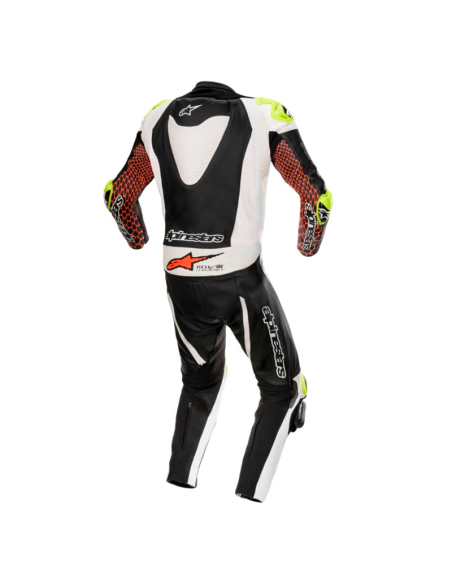 MONO ALPINESTARS GP TECH V3 PROFESSIONAL FOR TECH AIR BLANCO / NEGRO / AMARILLO FLUOR