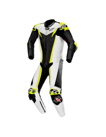 MONO ALPINESTARS GP TECH V3 PROFESSIONAL FÜR TECHNOLOGIE-LUFT WEISS / SCHWARZ / GELB FLUOR