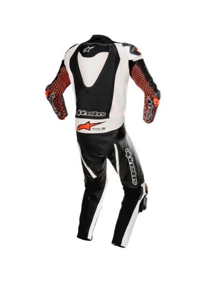 MONO ALPINESTARS GP TECH V3 PROFESSIONAL FOR TECH AIR NEGRO / BLANCO / PLATA