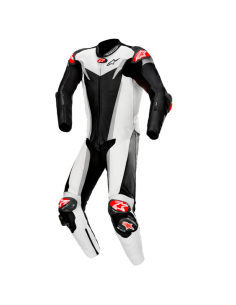 MONO ALPINESTARS GP TECH V3 PROFESSIONAL FOR TECH AIR NEGRO / BLANCO / PLATA