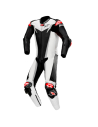 MONO ALPINESTARS GP TECH V3 PROFESSIONAL FOR TECH AIR NEGRO / BLANCO / PLATA