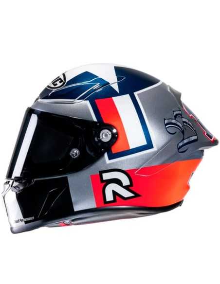 CASCO HJC RPHA 1 BEN SPIES SILVER STAR MC-21