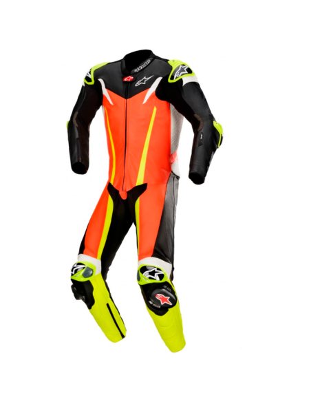 MONO ALPINESTARS GP TECH V3 PROFI FÜR TECH AIR ROT FUOR / SCHWARZ / GELB FLUOR