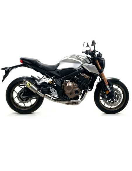 ESCAPE ARROW GP2 NO HOMOLOGADO EN TITANIO PARA HONDA CB 650 R 19-22 / CBR 650 R 19-22