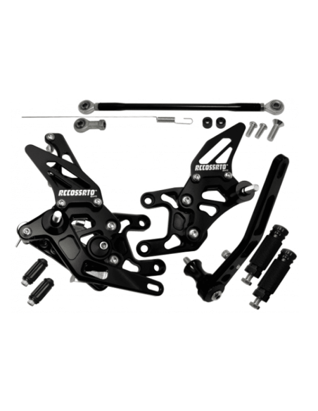 Estriberas ACCOSSATO para HONDA CBR 1000 RR 2012-2015 ref: FT086N