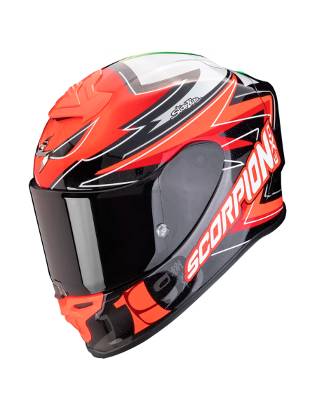 CASCO SCORPION EXO-R1 EVO AIR ALVARO REPLICA RED