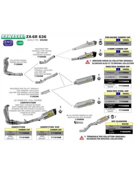 copy of SILENCIADORES RACING WORKS ARROW ACERO INOXIDABLE TITANIO DUCATI PANIGALE V4 2018-2022