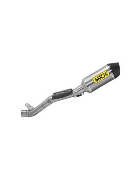 ESCAPE ARROW RACE-TECH EN TITANIO CON CONECTOR DE TITANIO 60 MM PARA KAWASAKI ZX-10R 16-19