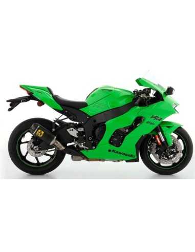 ESCAPE ARROW INDY RACE HOMOLOGADO EN ALUMINIO NEGRO PARA KAWASAKI ZX-10 RR 2021