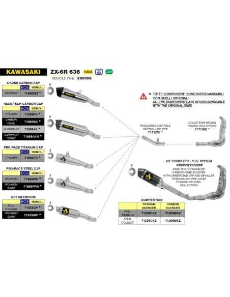 copy of SILENCIADORES RACING WORKS ARROW ACERO INOXIDABLE TITANIO DUCATI PANIGALE V4 2018-2022